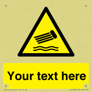 Custom Warning inflatables